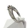 Bague d'occasion or 750 blanc diamant - vue V2