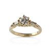 Bague d'occasion or 750 jaune diamant diamant - vue V1