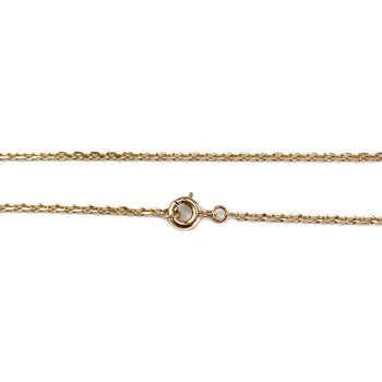 Chaîne d'occasion or 750 jaune maille forcat