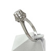 Bague d'occasion or 750 blanc diamant - vue V2
