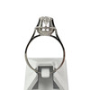 Bague d'occasion or 750 blanc diamant - vue V3