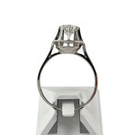 Bague d'occasion or 750 blanc diamant - vue 3