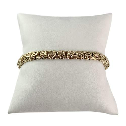 Bracelet d'occasion or 750 jaune maille royale