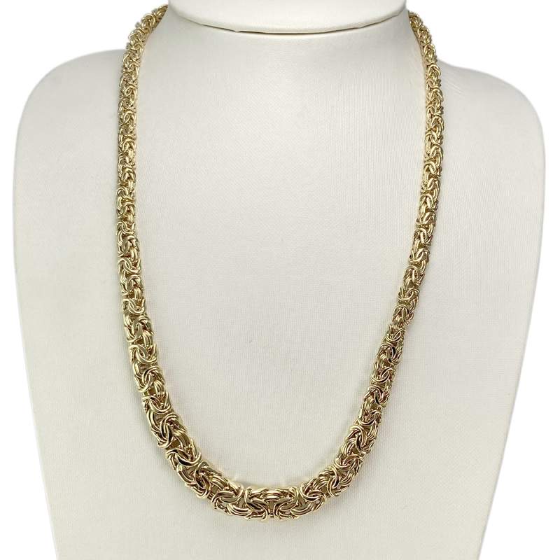 Collier d'occasion or 750 jaune maille royale - vue 2