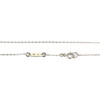 Collier d'occasion or 750 blanc diamant DSI1 0.20ct - vue V3