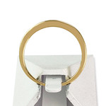 Bague d'occasion or 750 jaune diamants - vue 3