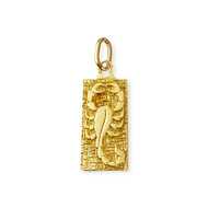Pendentif d'occasion or 750 jaune scorpion