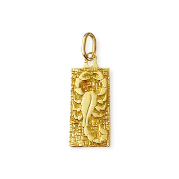 Pendentif d'occasion or 750 jaune scorpion