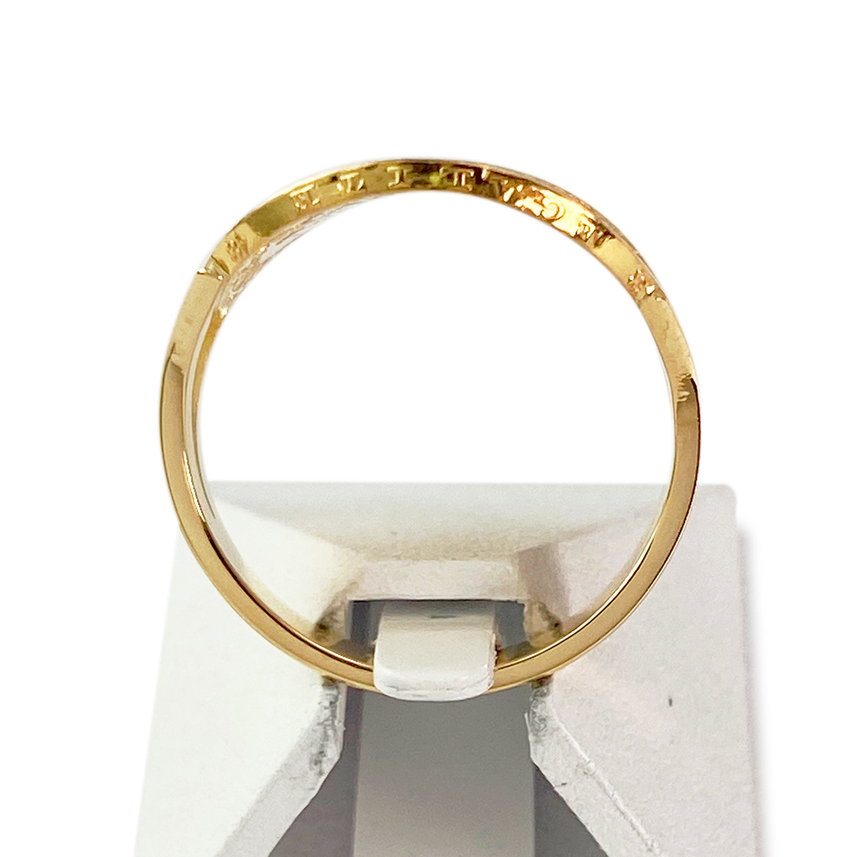 Bague d'occasion or 750 jaune pièce - vue 3