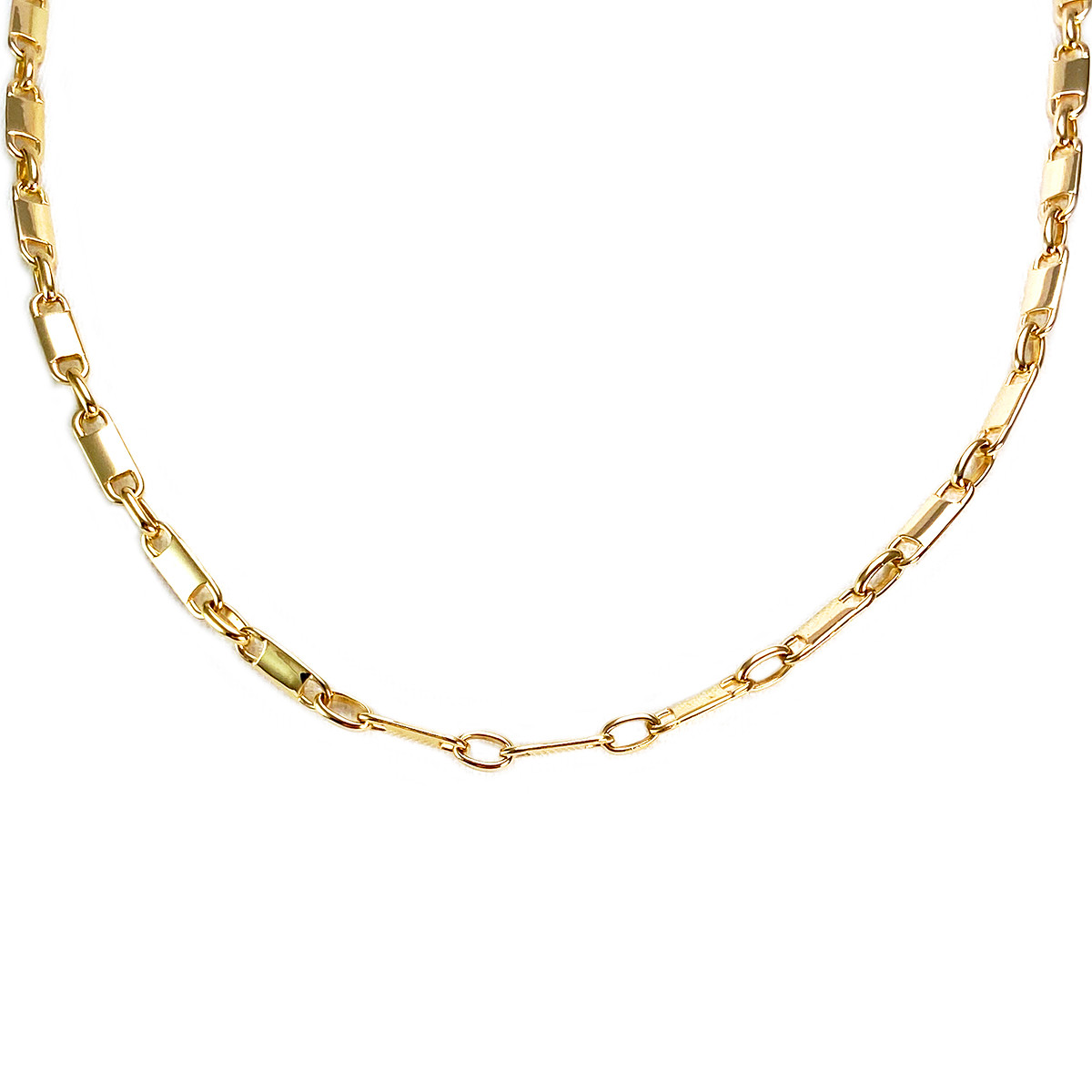 Collier d'occasion or 750 jaune 44 cm