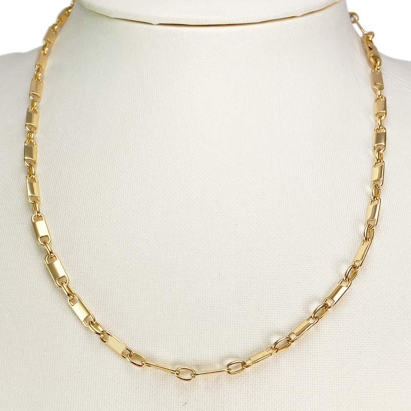 Collier d'occasion or 750 jaune 44 cm - vue 2