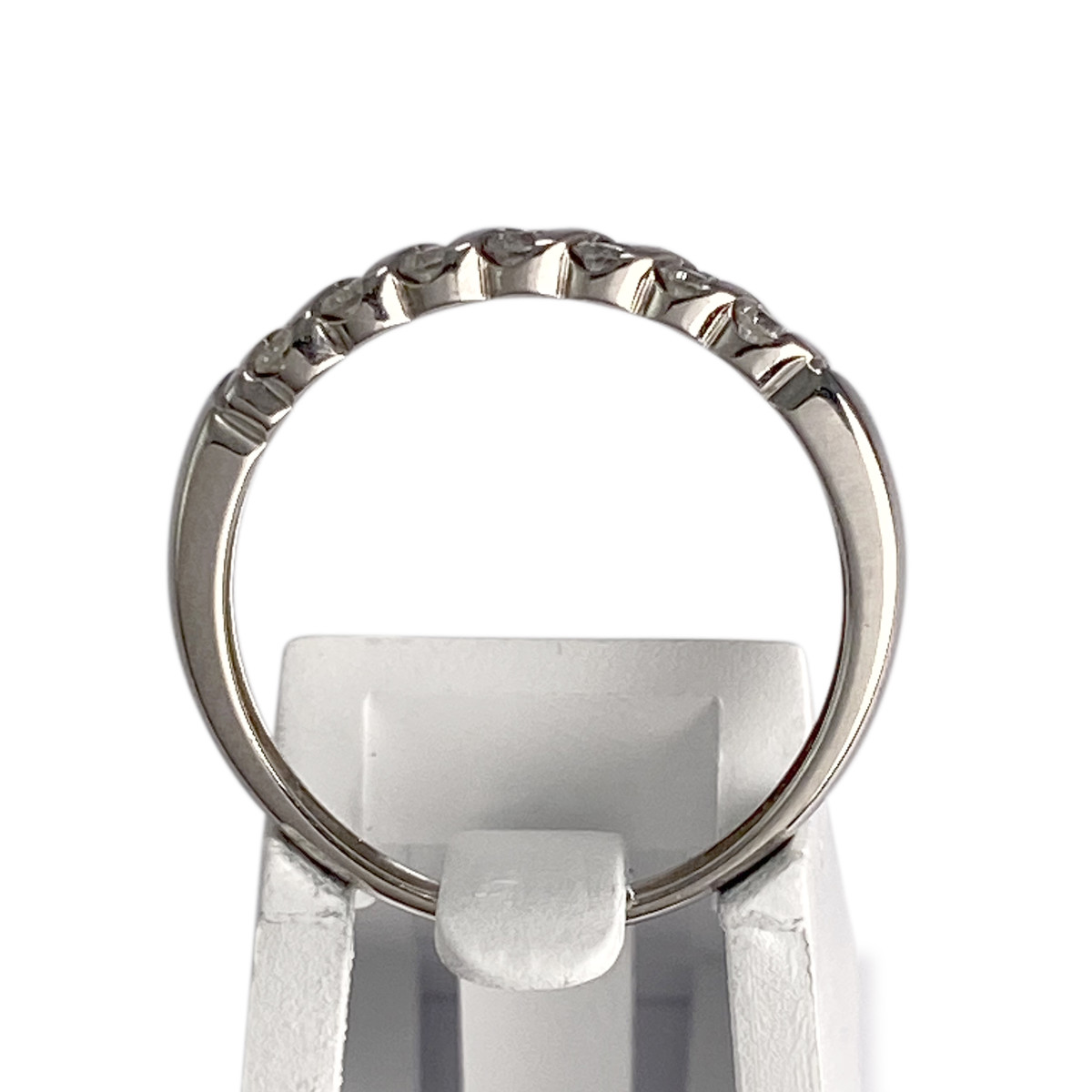 Bague d'occasion or 750 blanc diamant - vue 3
