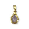 Pendentif d'occasion or 750 jaune amethyste - vue V2