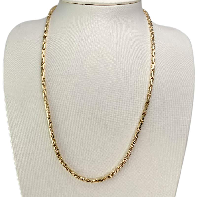 Collier d'occasion or 750 jaune 55 cm - vue 2