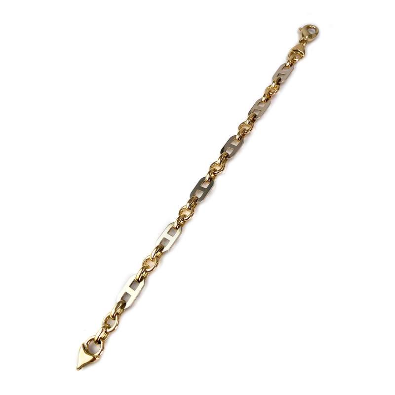 Bracelet d'occasion or 750 jaune - vue 2