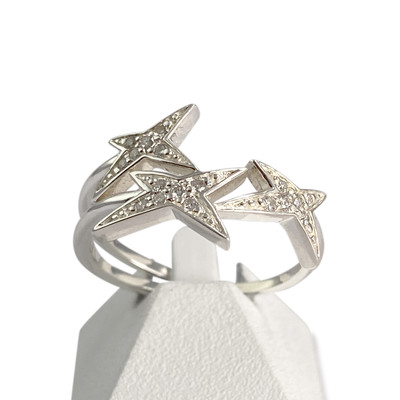 Bague MAUBOUSSIN d'occasion argent diamant - vue 1