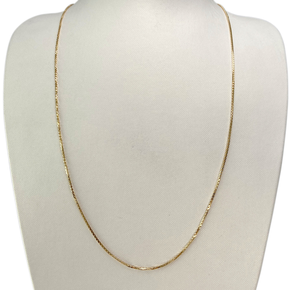 Chaîne d'occasion or 750 jaune 60 cm - vue 2