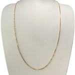 Chaîne d'occasion or 750 jaune 60 cm - vue 2