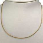 Chaîne d'occasion or 750 jaune 40 cm - vue 2