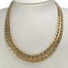 Secondhand necklace in 750 yellow gold - vue V2