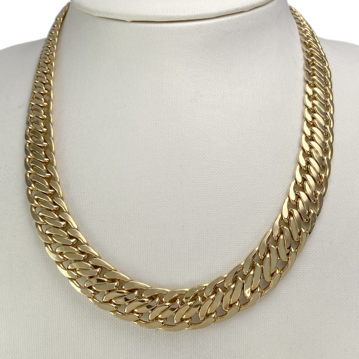 Secondhand necklace in 750 yellow gold - view 2