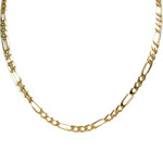 Collier d'occasion or 750 jaune maille cheval et alternée - vue 1