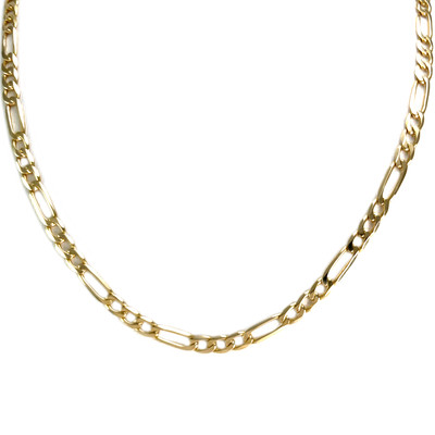 Collier d'occasion or 750 jaune maille cheval et alternée - vue 1