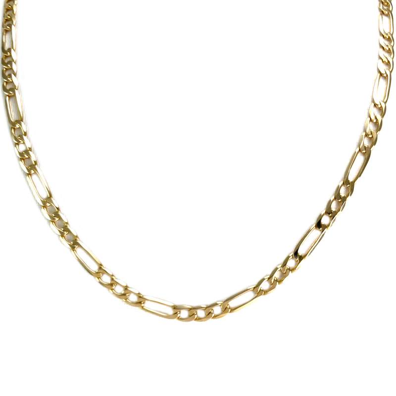 Collier d'occasion or 750 jaune maille cheval et alternée - vue 1