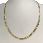 Collier d'occasion or 750 jaune maille cheval et alternée - vue 2