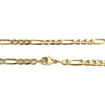 Collier d'occasion or 750 jaune maille cheval et alternée - vue 3