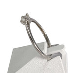 Bague d'occasion or 750 blanc diamant - vue 2