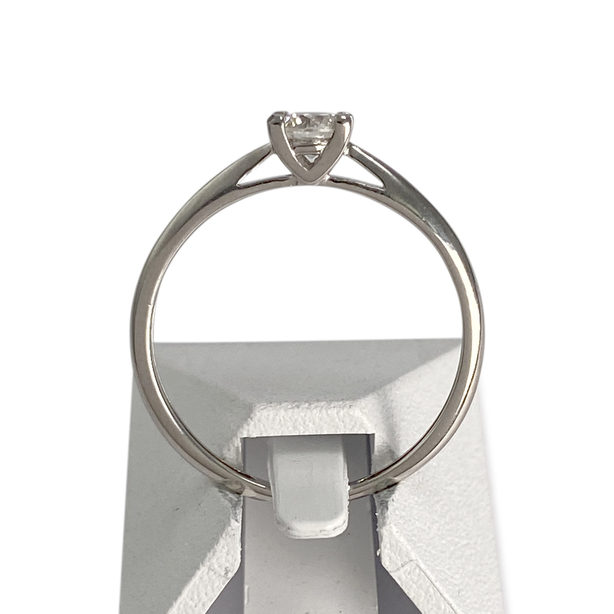 Bague d'occasion or 750 blanc diamant - vue 3