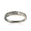 BAGUE d'occasion or 750 blanc diamant - vue V1