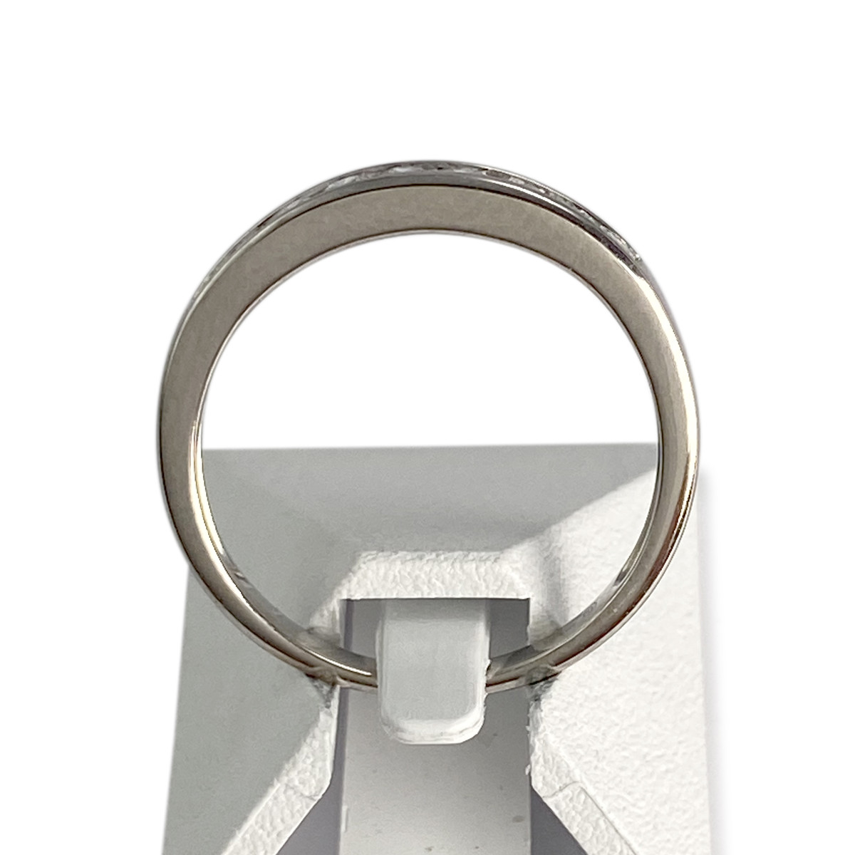 BAGUE d'occasion or 750 blanc diamant - vue 3