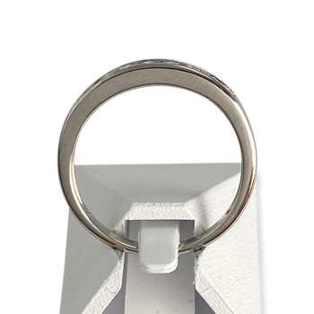 BAGUE d'occasion or 750 blanc diamant