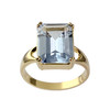 Bague d'occasion or 750 jaune spinelle - vue V1