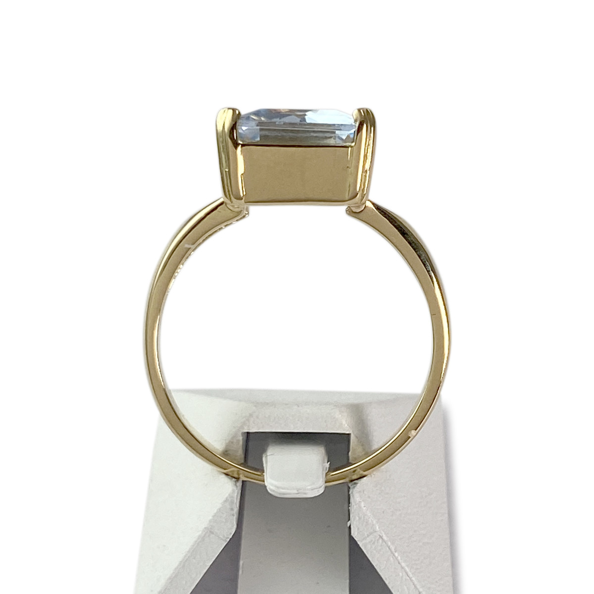 Bague d'occasion or 750 jaune spinelle - vue 3