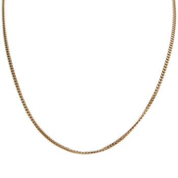 Chaîne d'occasion or 750 jaune maille gourmette