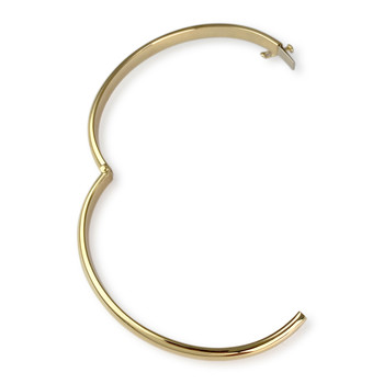 Bracelet jonc rigide d'occasion or 750 jaune