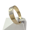 Tweedehands gouden 750 gele diamanten ring - vue V2