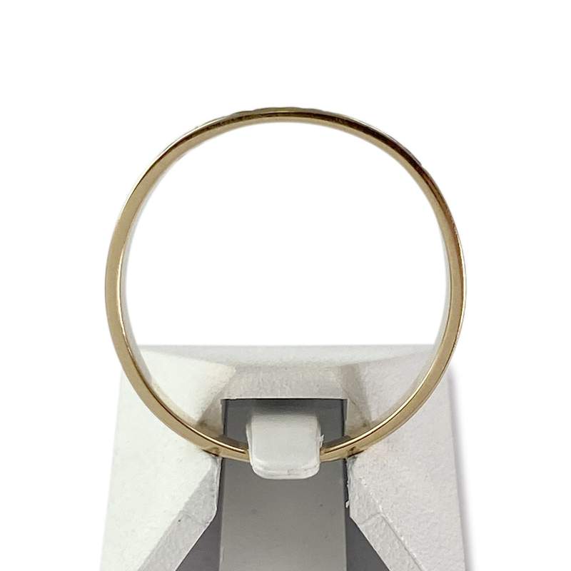 Bague d'occasion or 750 jaune diamant - vue 3