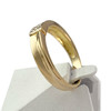 Bague d'occasion or 750 jaune diamant - vue V2