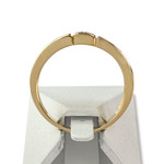Bague d'occasion or 750 jaune diamant - vue 3