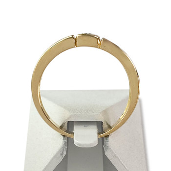 Bague d'occasion or 750 jaune diamant