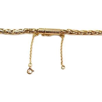 Tweedehands 750 geelgouden palmboomketting