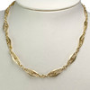 Secondhand necklace in 750 yellow gold - vue V2
