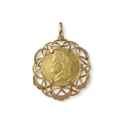 Pendentif d'occasion or 750 jaune - vue 1