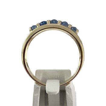 Bague d'occasion or 375 jaune saphir