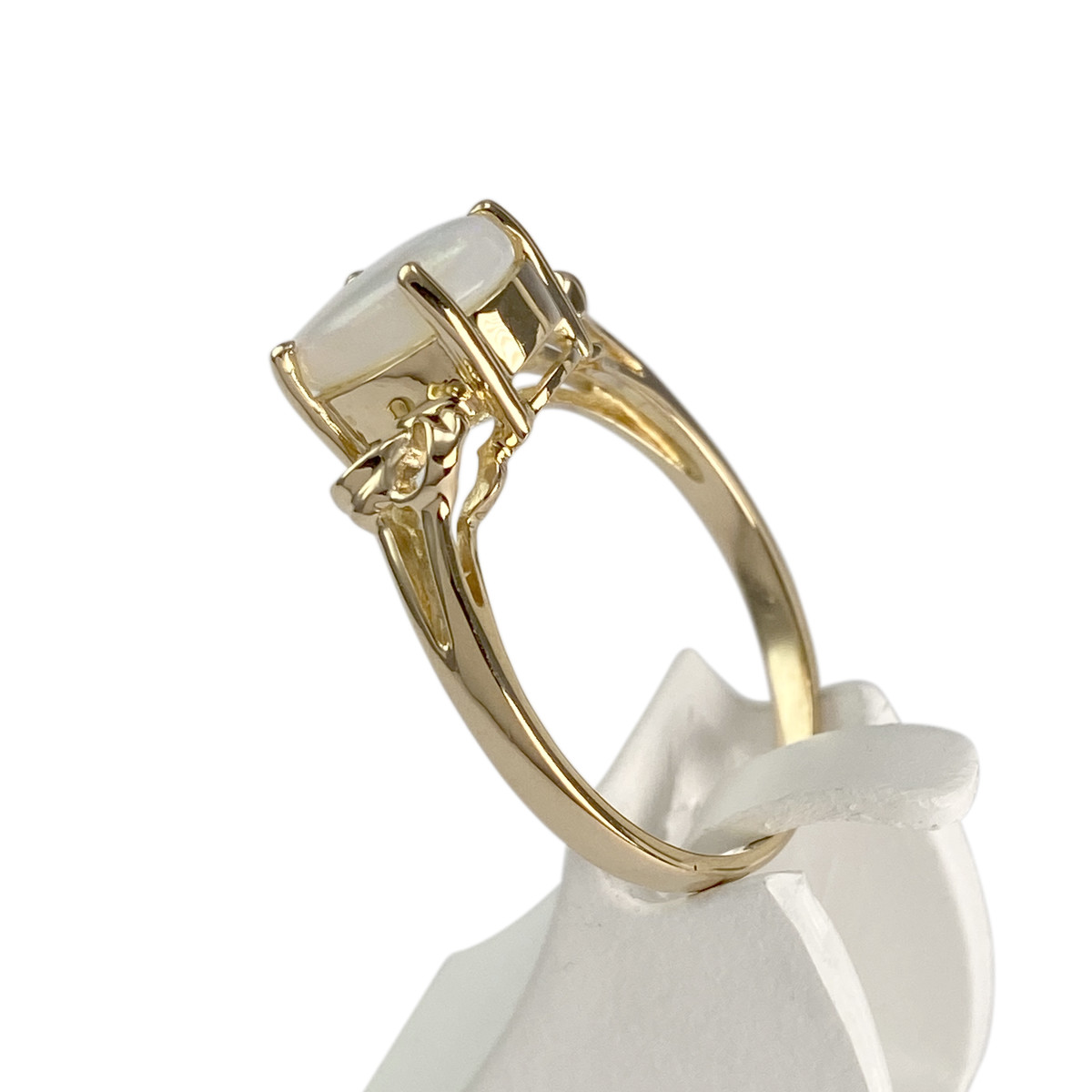 Bague d'occasion or 750 jaune opale - vue 2