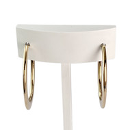 Créoles d'occasion or 750 jaune